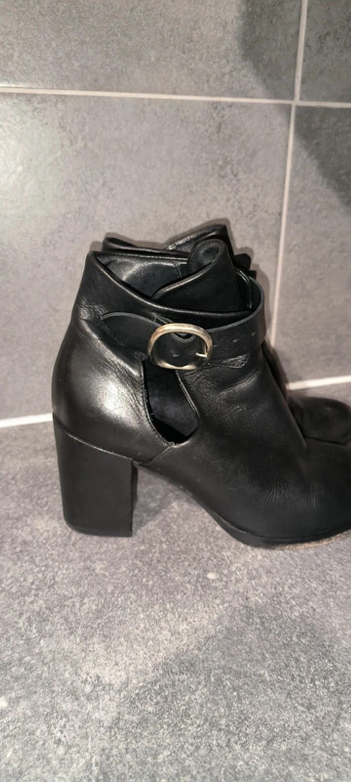 bottines maje très bon état 37 - photo numéro 3