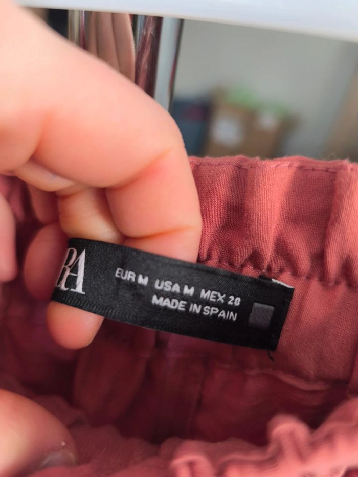 Pantalon femme -rose- chinos - photo numéro 4