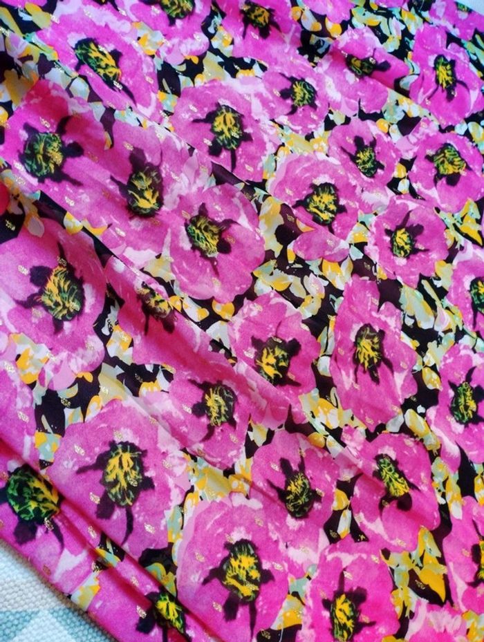 Robe longue fleurie - Archie Love - M/L - Neuf Étiquette - photo numéro 7