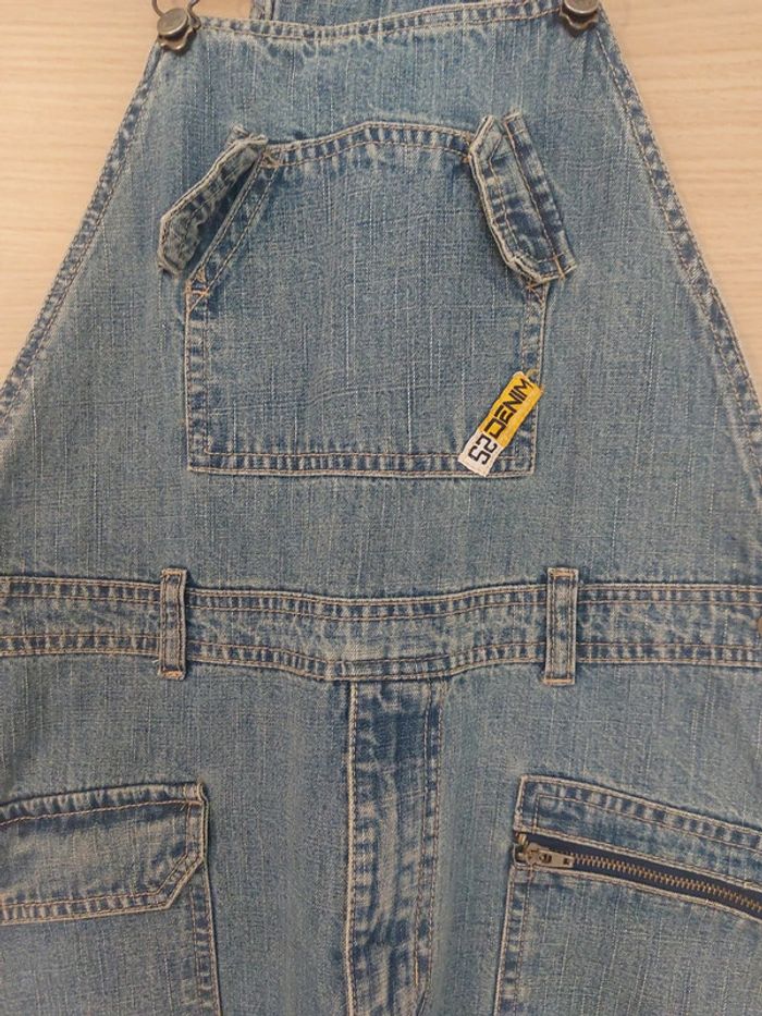 Salopette bermudas jeans - photo numéro 2