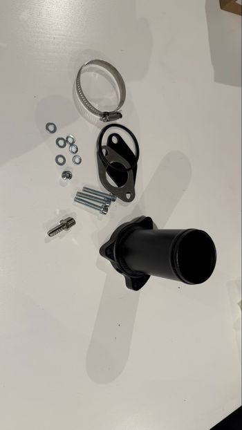 Kit suppression EGR NEUF NOIR 50mm 1.2 1.4 1.9 TDI 60 75 90 100 110 115