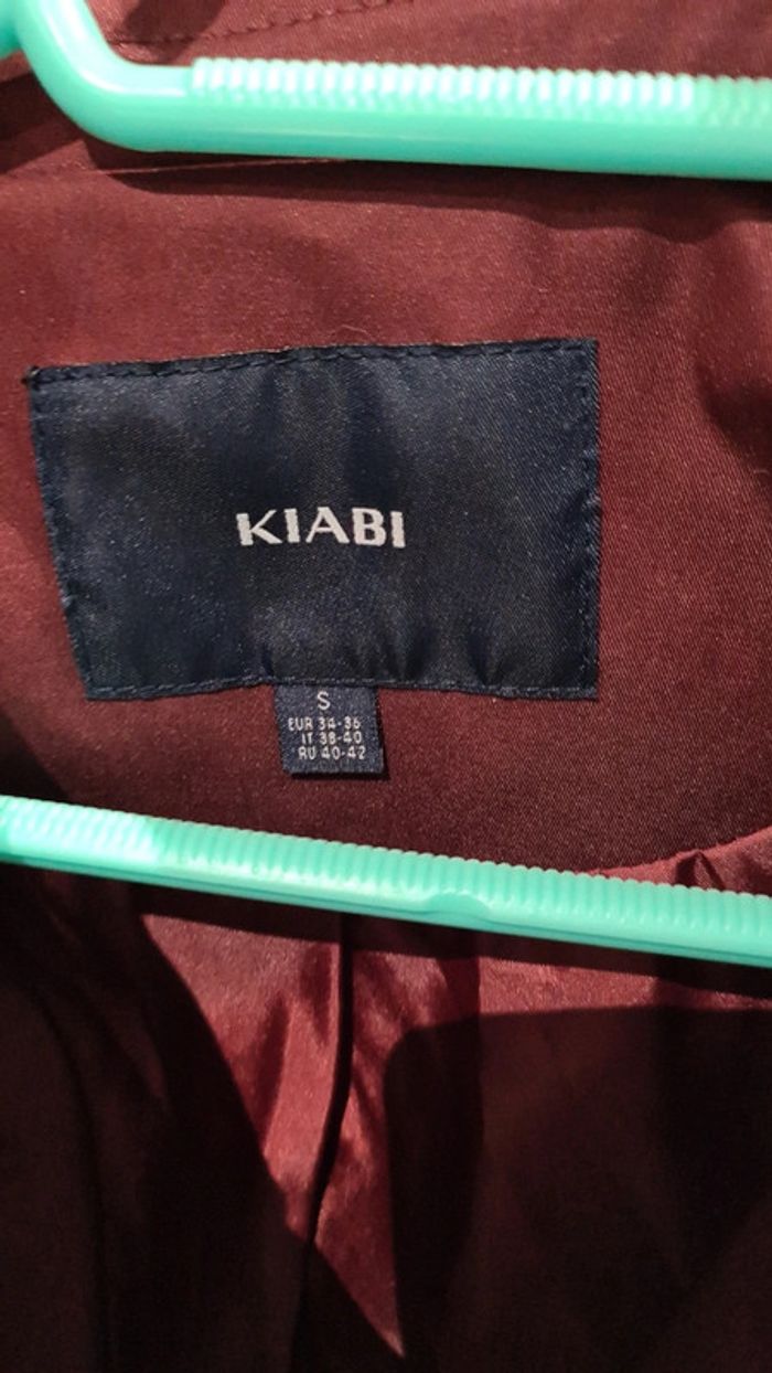 Veste imperméable bordeaux - photo numéro 2