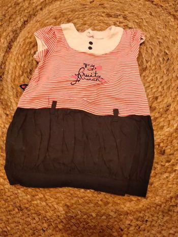 Robe 6 mois sucre d'orge