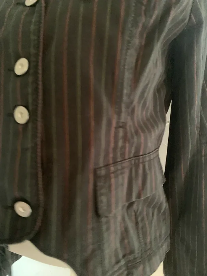 Blazer vintage rayé One Step taille 44 - photo numéro 8