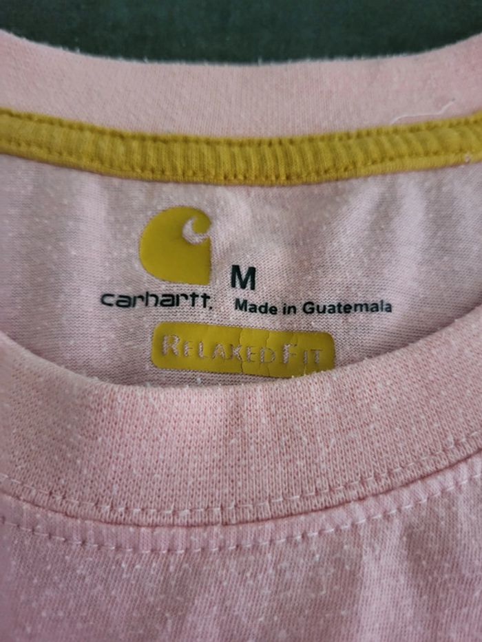 T-shirt Carhartt rose - M - photo numéro 5
