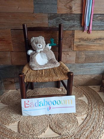 Doudou ours sucre d'orge tbe