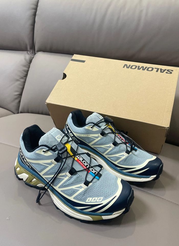 Basket Salomon XT-6 bleu blanche 45