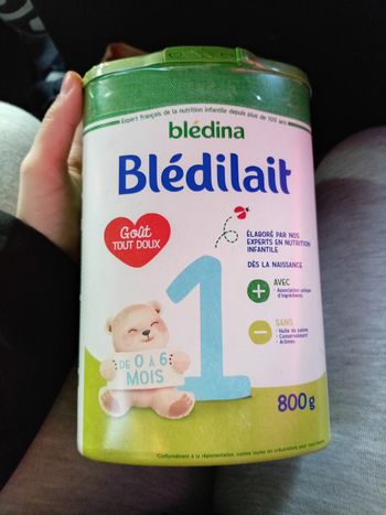 Boite de lait Bledilait 1er ave