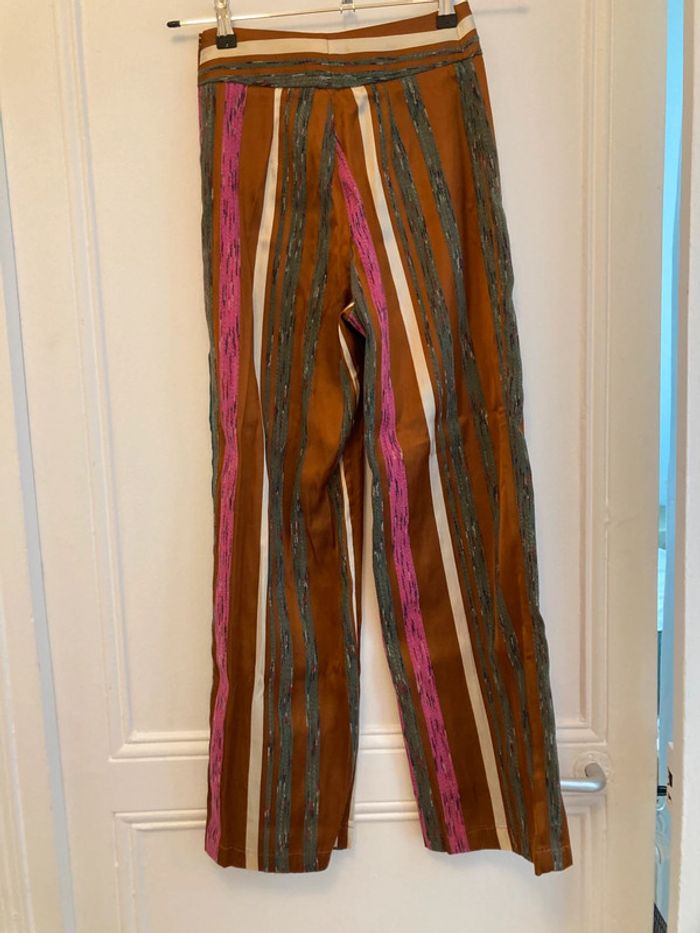 Pantalon à rayures Sezane - photo numéro 2