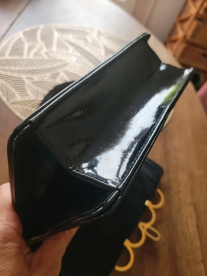 Sac à main en cuir vernis vintage - photo numéro 10