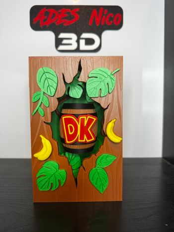 Lampe Led déco Donkey Kong 