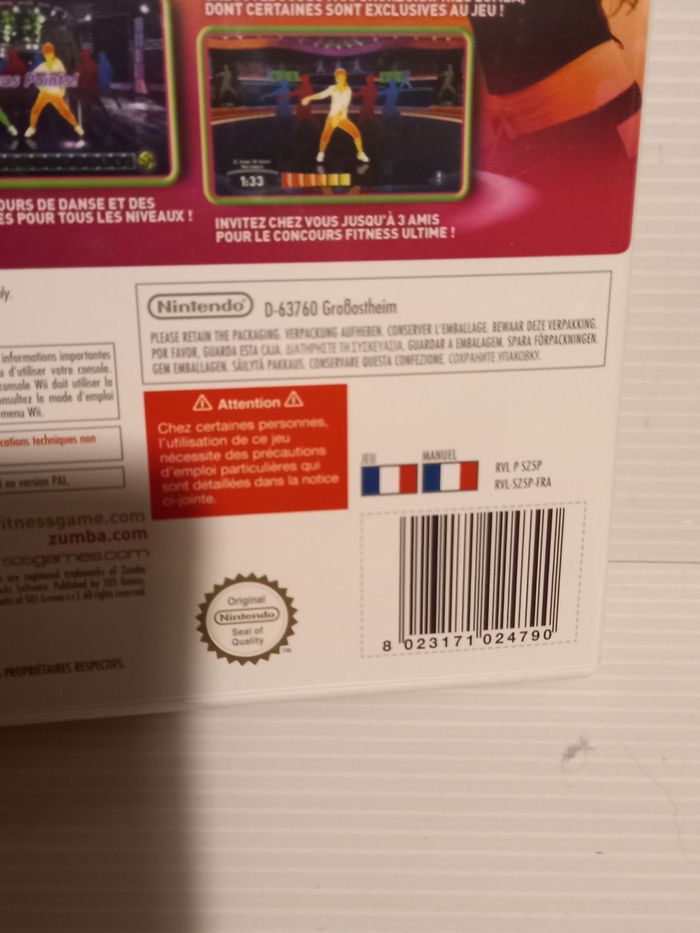 Wii zumba - photo numéro 3