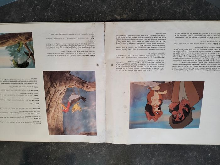 Vinyle histoire Rox et Rouky ( Disney) - photo numéro 4