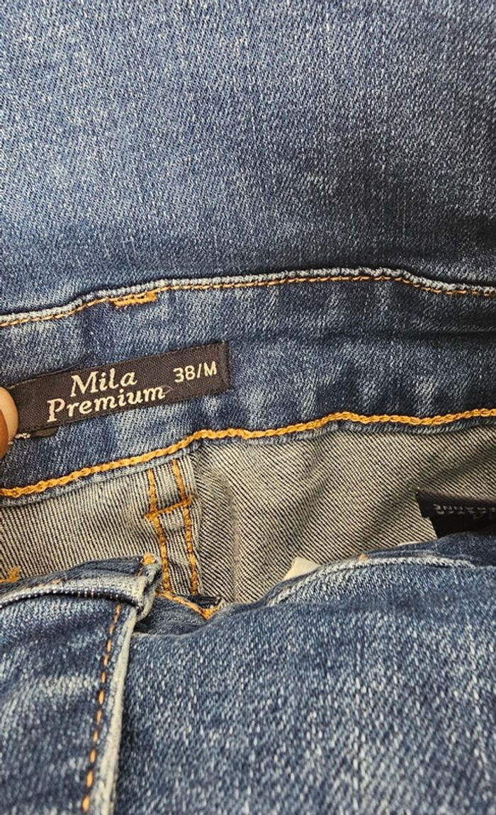 Pantalon taille haute Mila premium T:38 - photo numéro 5