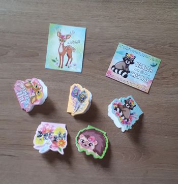 ⭐ Lot de 7 petites cartes #emyfleury_cartes