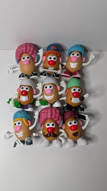 [McDonald's] Lot de 9 figurines Monsieur&Madame Patate