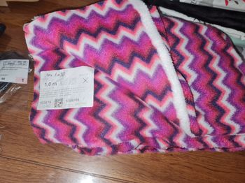 Tissu polaire 1mx1m50