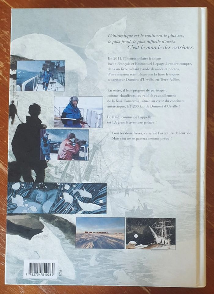 BD La lune est blanche - Lepage - Récit - photo numéro 2