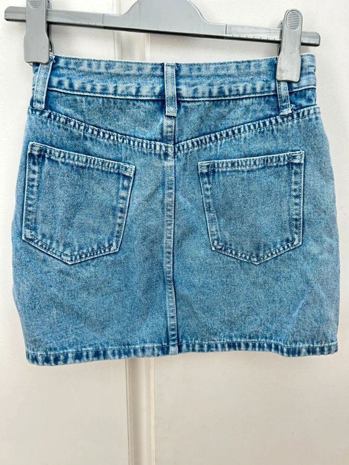 Mini Jupe en jean shein taille xs bleu ciel - court - photo numéro 5
