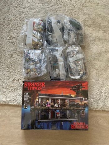 Compatible lego Stranger things complet + notice 