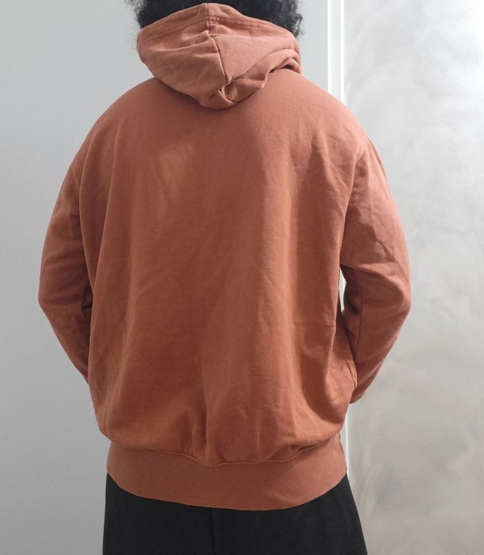 Sweat Nike à capuche taille S couleur brique - photo numéro 4