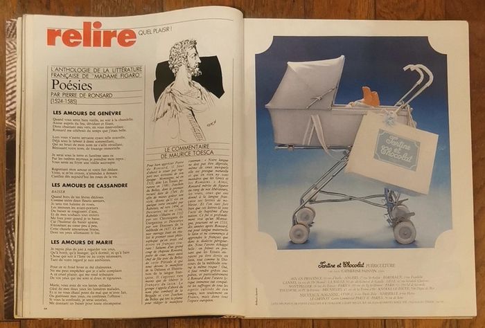 Ancien magazine Madame figaro 1985 N°12758 vintage - photo numéro 4