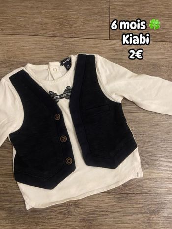 T-shirt 🍀 6 mois 🍀 Kiabi