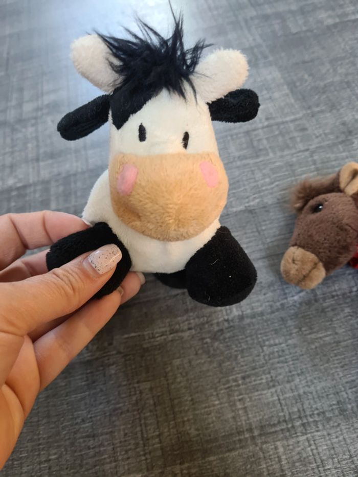 Peluches vache et cheval - photo numéro 4