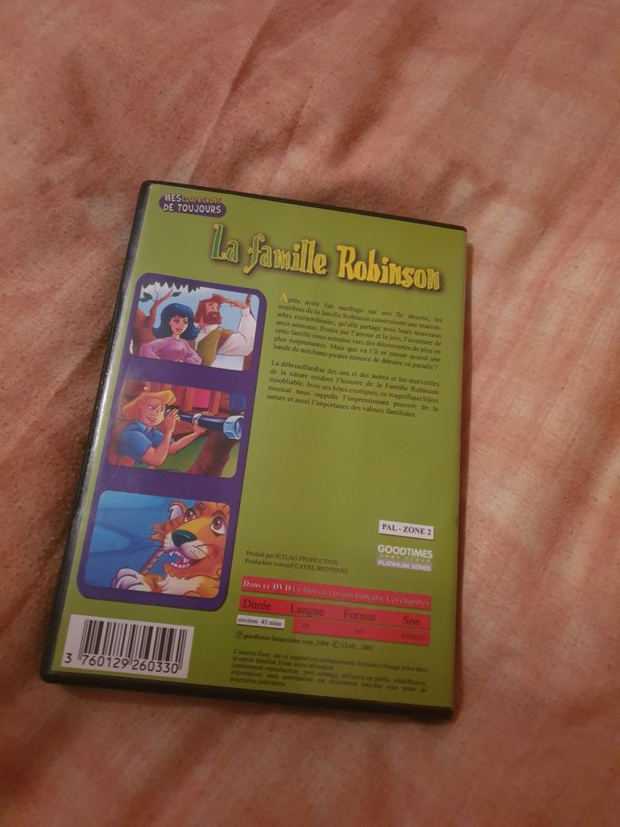 Dvd La famille robinson - photo numéro 2