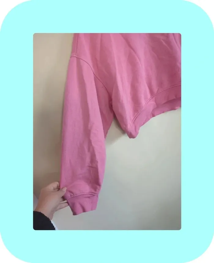 Croc top rose Zara S - photo numéro 4