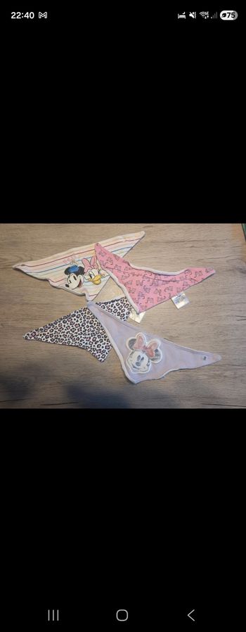Lots bavoir disney 