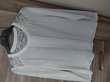 Blouse Blanche manches longues