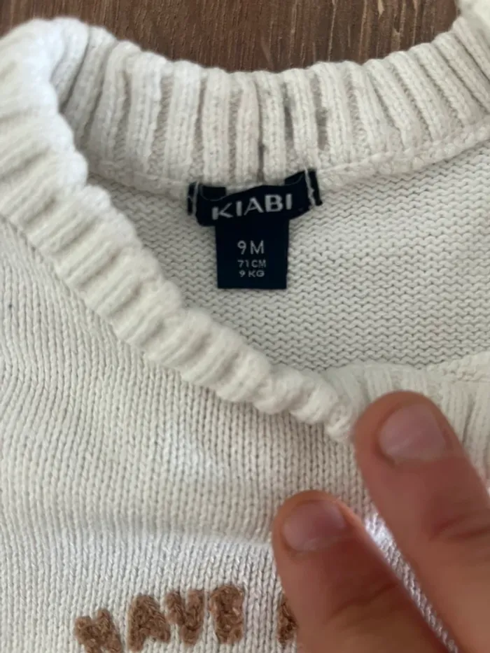 Pull taille 9 mois - photo numéro 4