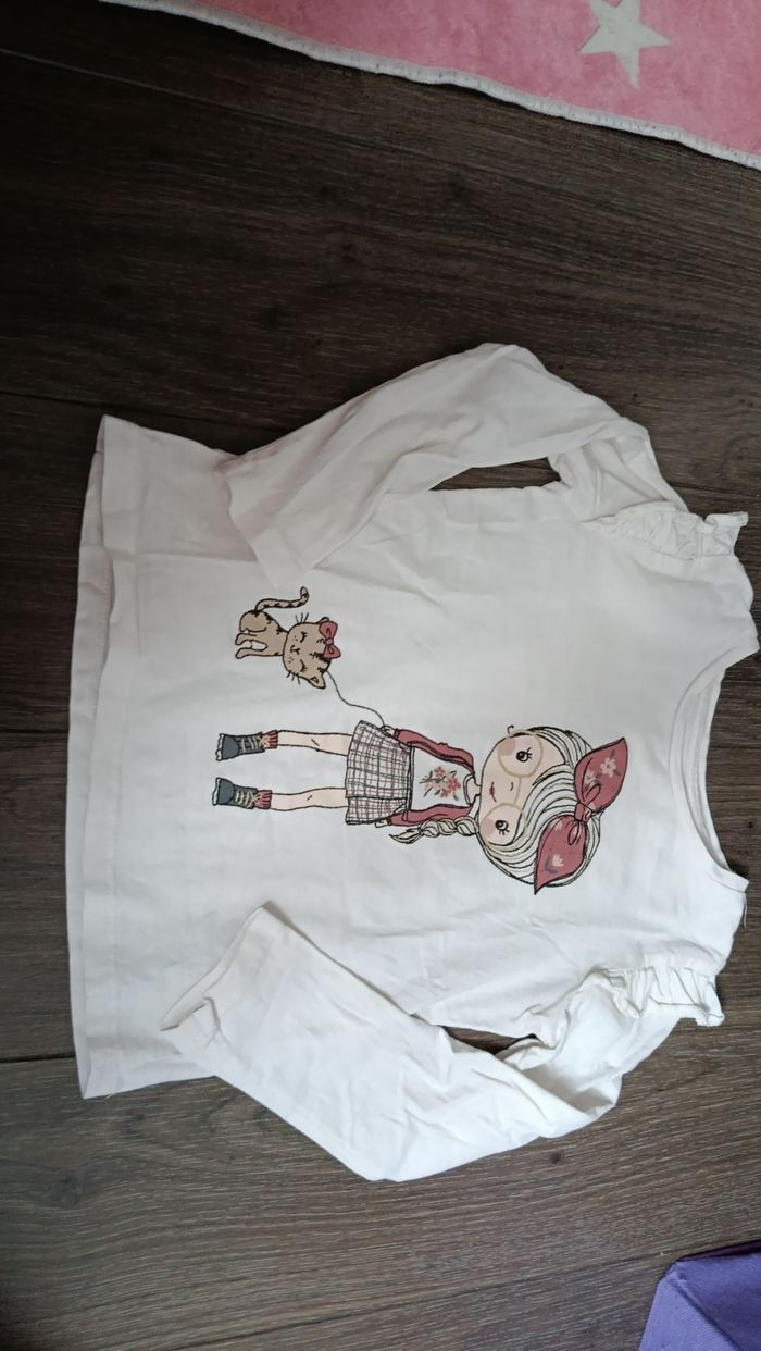 Lot t-shirts manches longues - photo numéro 3
