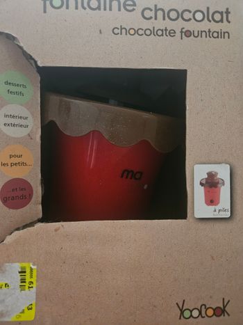 Fontaine au chocolat