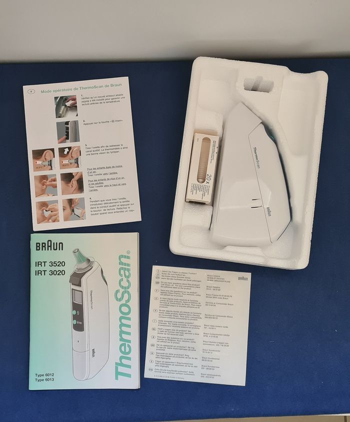Thermomètre auriculaire Thermoscan IRT 3020 - Braun - photo numéro 10