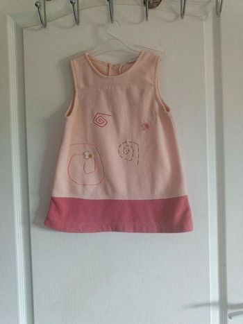 Robe chasuble rose 81 cm