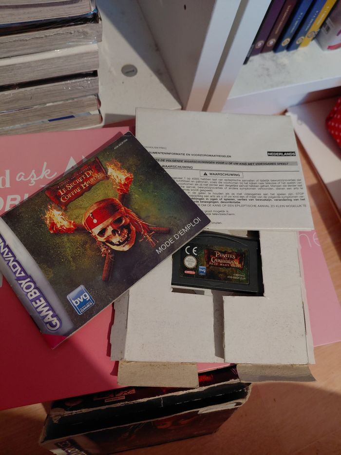 Pirates des Caraïbes le secret du coffre maudit Game boy advance - photo numéro 6