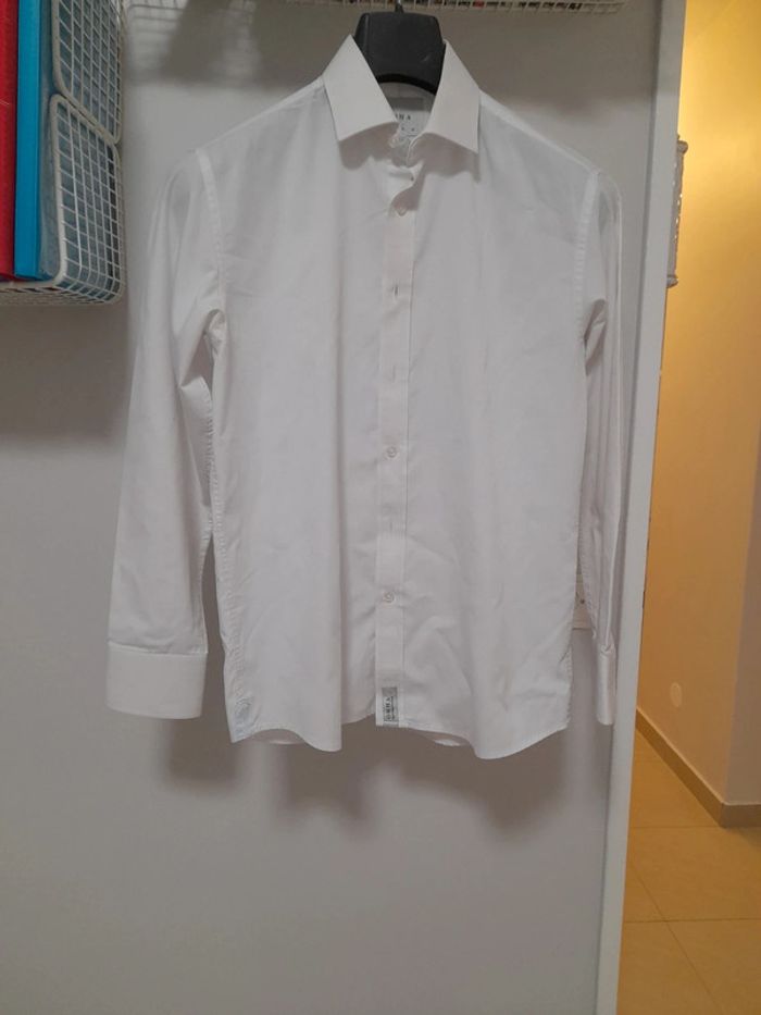 Lot de 2 chemises blanches oha