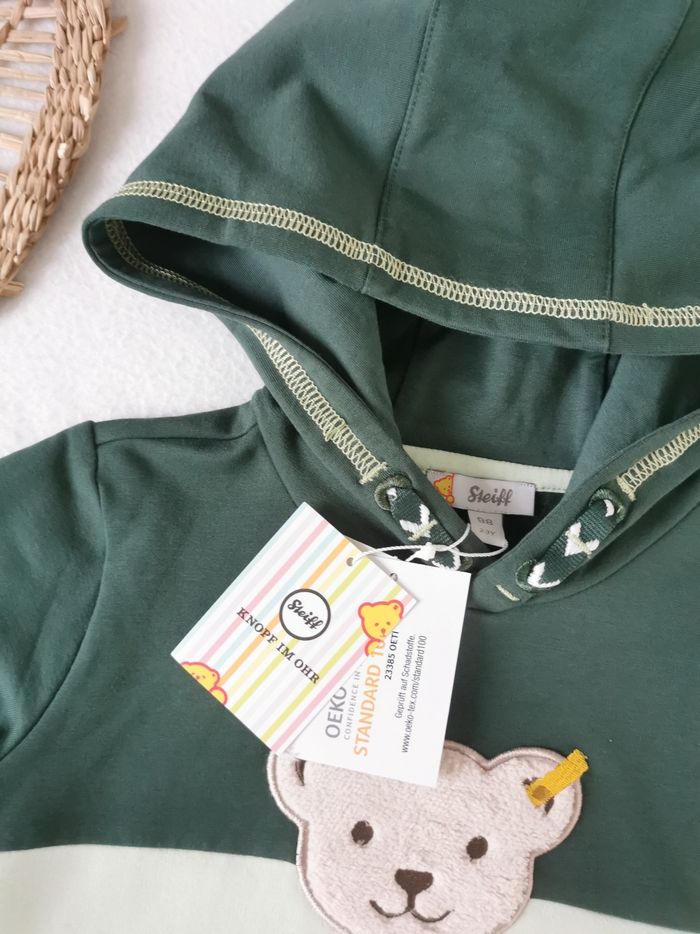 Sweat à capuche ours Teddy Steiff 2/3 Ans - photo numéro 2