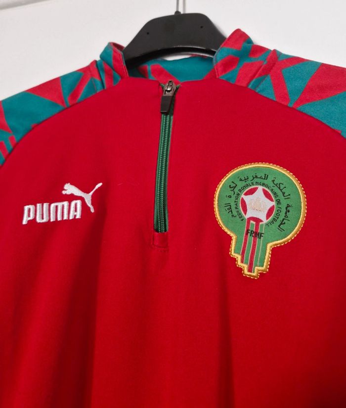 Maroc Maillot Shirt Football Training Entraînement Puma Taille S - photo numéro 3