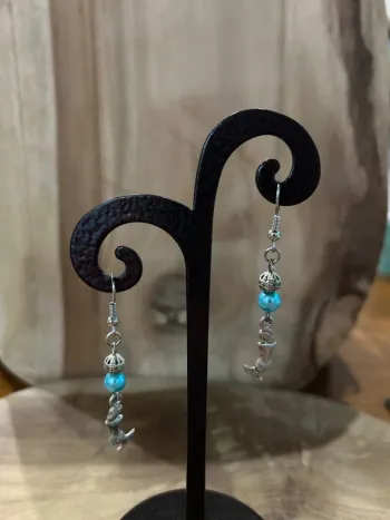 Boucles d'oreilles sirène