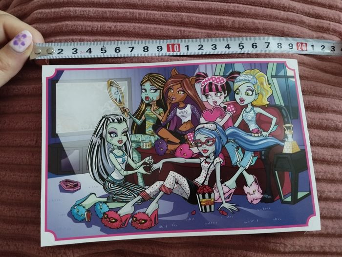 Lots grand autocollant Monster High - photo numéro 2