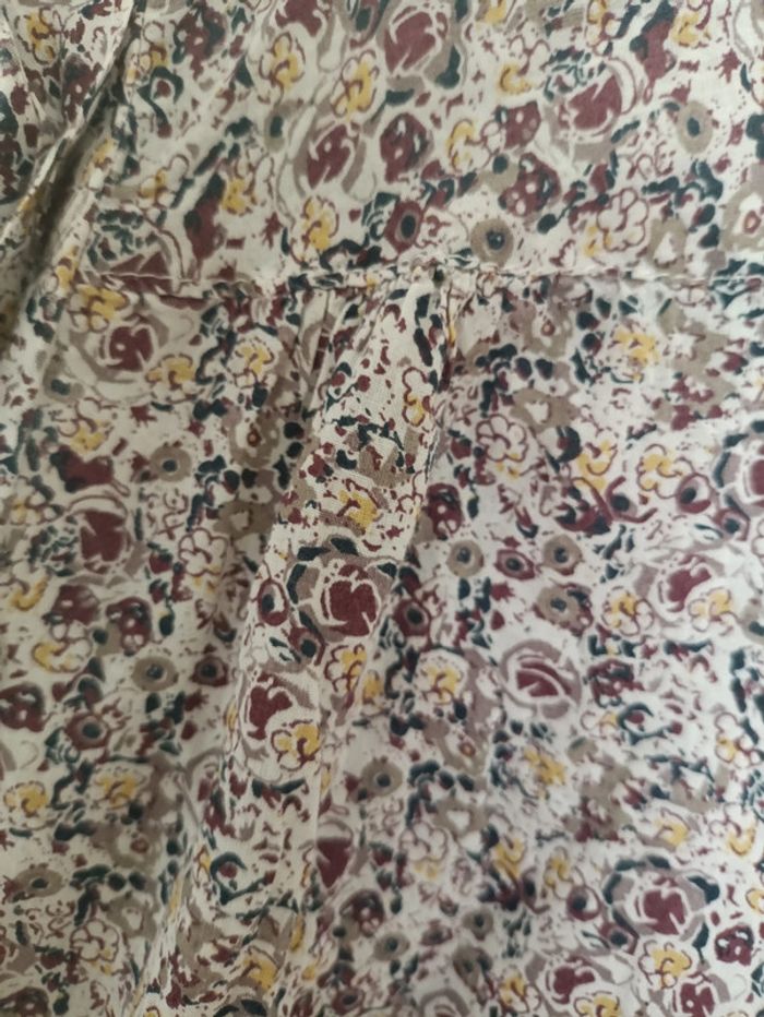 Blouse fleurie col tunisien – GÉMO Casual - photo numéro 4