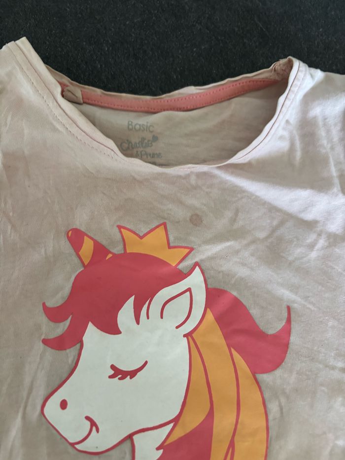 T shirt licorne - photo numéro 2