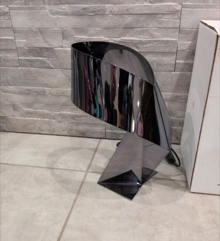 Lampe de table en métal Habitat Ribbon - photo numéro 3