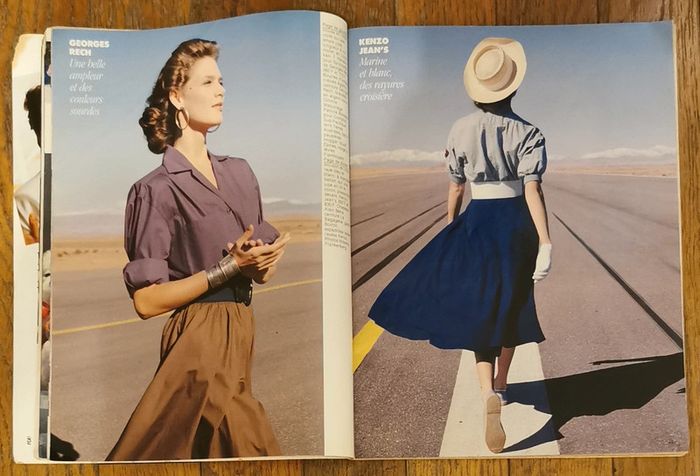 Ancien magazine Madame figaro 1988 N°13505 vintage - photo numéro 6