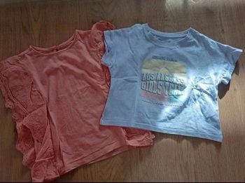Deux tee shirts Kiabi 4 ans