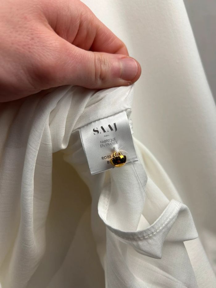 Robe blanche SAAJ T2 Neuve - photo numéro 6