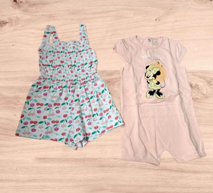 Lot de 2 combi short